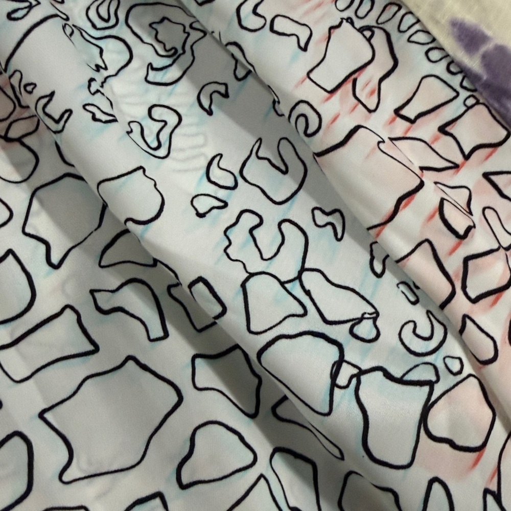 NWT BUCKETLIST Boho Contrast Patchwork Mini Dress… - image 5